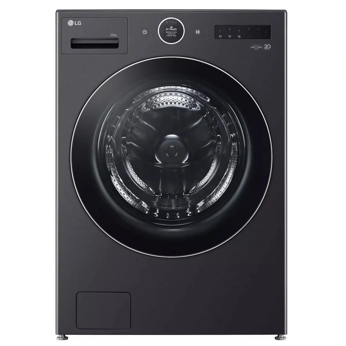 Lave-linge frontal 20kg 1000 tours/min - F20F12BST - Xxl - LG